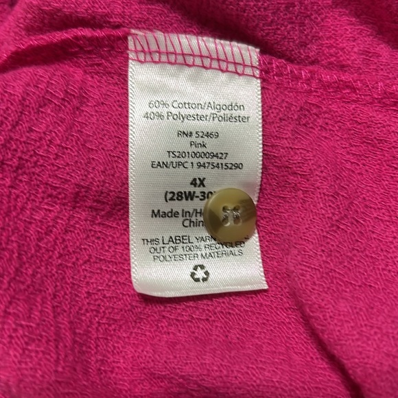 Terra & Sky Pink Blouse - Picture 5 of 5